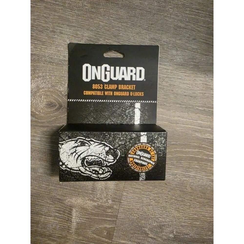 OnGuard 8053 U-Lock Clamp Bracket - Bike Lock Mounting Bracket, New
